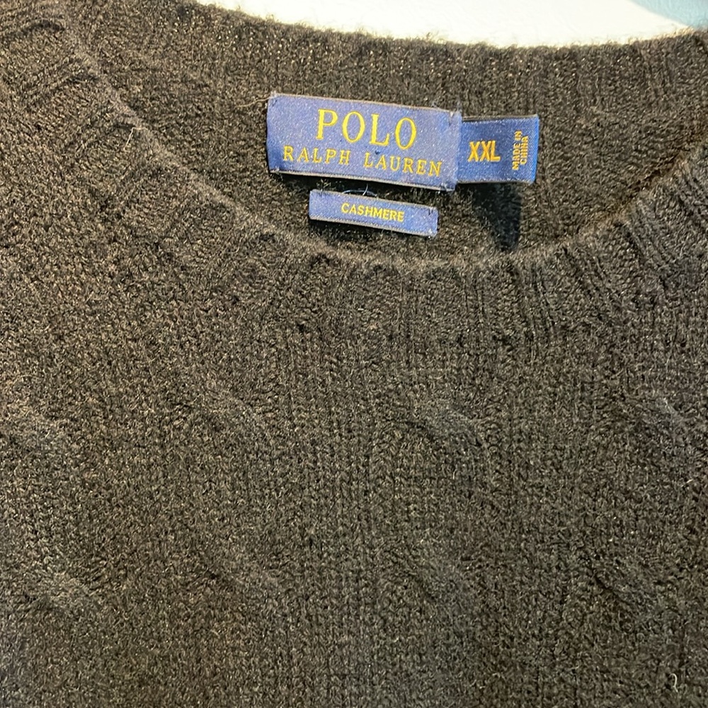 Polo Ralph Lauren cable knit cashmere sweater - Picture 3 of 6